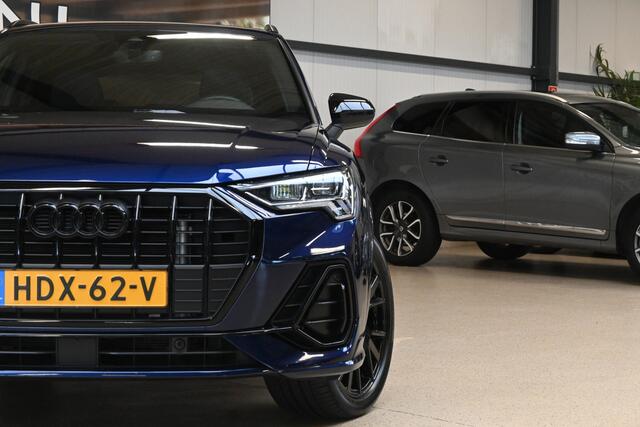 Audi Q3 45 TFSIe 245pk S edition | Leder | Keyless| Elek. klep | 100% (Dealer) onderhouden label