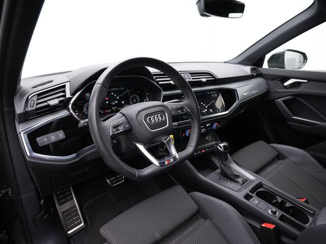 Audi Q3 45 TFSI e 245 pk S-tronic S edition / S-Line | Achteruitrijcamera | Stoelverwarming | Adaptive Cruise | Navigatie