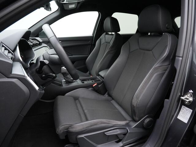Audi Q3 45 TFSI e 245 pk S-tronic S edition / S-Line | Achteruitrijcamera | Stoelverwarming | Adaptive Cruise | Navigatie