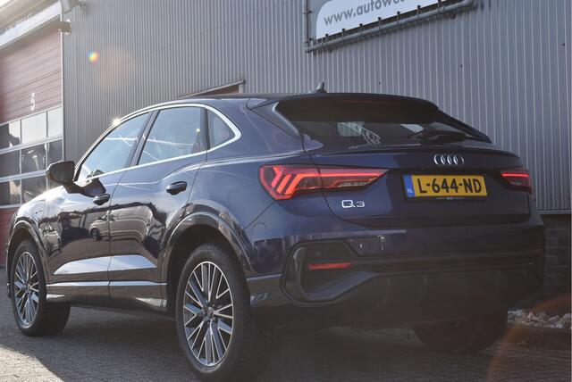 Audi Q3 Sportback 45 TFSI e Business Edition Virtual cockpit, Adaptive cruise, Stoelverwarming, Carplay, Leder