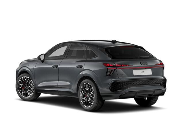 Audi Q3 1.5 200kW e-hybrid S edition | Privacy glas | Assistentiepakket advanced | Funktioneel pakket 2 | Mmi experience pro | Matrix led koplampen | S line-interieur met sportstoelen en zwarte lederen-kunstlederen bekleding | Techniekpakket pro | Optiekpakket zw