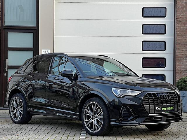 Audi Q3 35 TFSI Automaat S-Line Black edition 150 PK / Audi Virtual Cockpit / 20" Velgen / Apple CarPlay / Trekhaak Zwenkbaar / Camera / Sport Int / 1e Eigenaar!