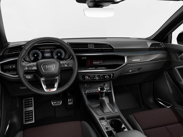 Audi Q3 Sportback 45 TFSI e S Edition | 245 PK | SoH 91% | Virtual pedal achterklep | B & O soundsystem | Matrix LED koplampen | Adaptive cruise control | S line |