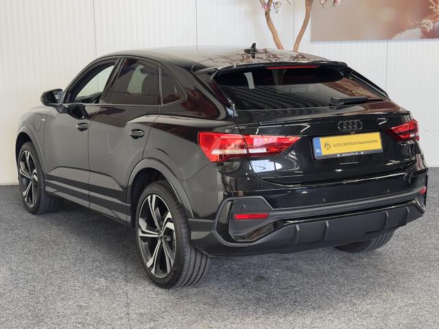 Audi Q3 SPORTBACK 45 TFSI E S EDITION NAVIGATIE CRUISE CONTROL PANORAM SCHUIF/KANTELDAK APPLE CARPLAY/ANDROID RIJSTROOKSENSOREN DODEHOEKSENSOREN ACHTERUITRIJCAMERA ZEER MOOI !! 3010