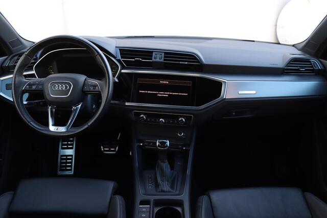 Audi Q3 45 TFSI e S edition 245pk DSG6 | Vol lederen bekleding | Elektrisch verstelbaar | 360 camera | Carplay