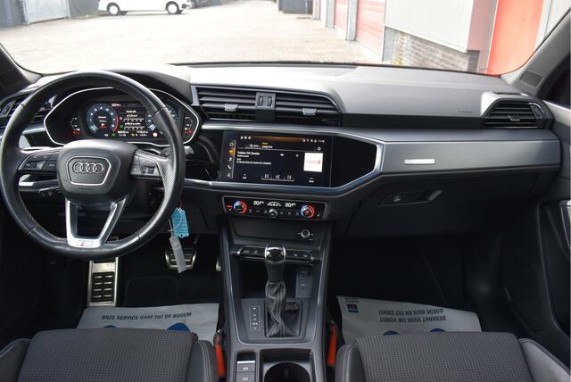 Audi Q3 45 TFSI e S-line Virtual cockpit, Wegkl.Trekhaak, Adaptive cruise, Elek. stoelen, Stoelverwarming, Park assist