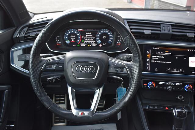 Audi Q3 45 TFSI e S-line Virtual cockpit, Wegkl.Trekhaak, Adaptive cruise, Elek. stoelen, Stoelverwarming, Park assist
