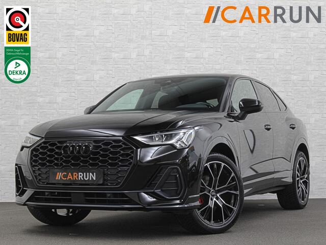 Audi Q3 Sportback 35 TFSI S-Line | Sfeerverlichting | Keyless-Entry | Full-LED | Black-Optic | Audi-Sound | Carplay | Virtual-Cockpit | Climate-Control | Draadloos Laden | Dodehoek | Lane Assist | Autom. Achterklep |