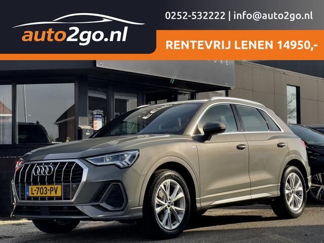 Audi Q3 35 TFSI AUT7 S-LINE LEDER NAVI DIGI-DASH CARPLAY LED 18 INCH-LMV PDC