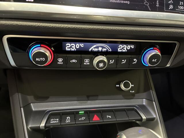 Audi Q3 Sportback 45 TFSIe 245pk S-tronic S Edition · Panoramadak · Elek. Achterklep · Dodehoek Detectie · Lederen Bekleding · Cruise Control · P-Sensoren · 19'' Inch ·