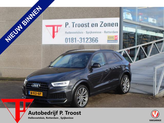 Audi Q3 1.4 TFSI CoD Automaat S-Line Lederen bekleding/Stoelverwarming/Navigatie/Cruise control/Parkeersensoren rondom/Elektrische achterklep/Led koplampen