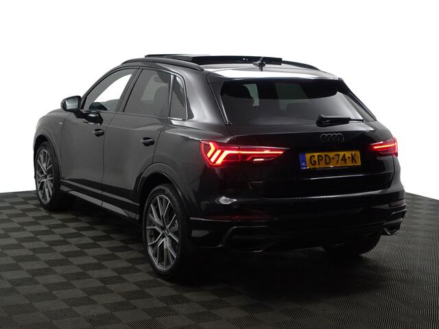 Audi Q3 35 TFSI S Line edition one Aut- Panoramadak, Carplay, Android Auto, Camera, Stoelverwarming