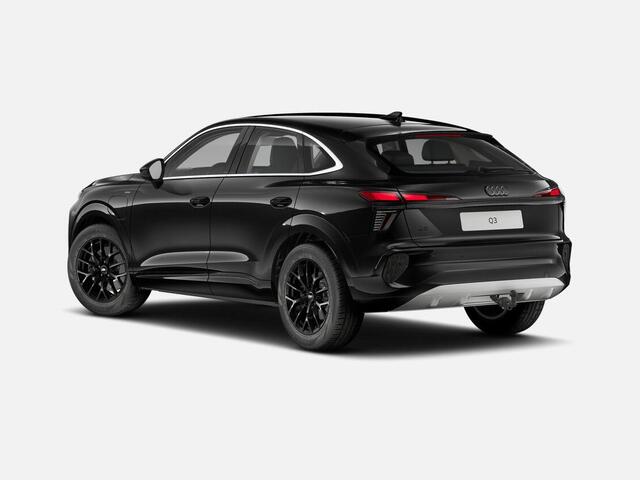 Audi Q3 Sportback 1.5 200kW e-hybrid Advanced edition 272 PK · Trehaak elek. wegklapbaar · Verwarmbaar stuurwiel · Exterieur in carrosseriekleur