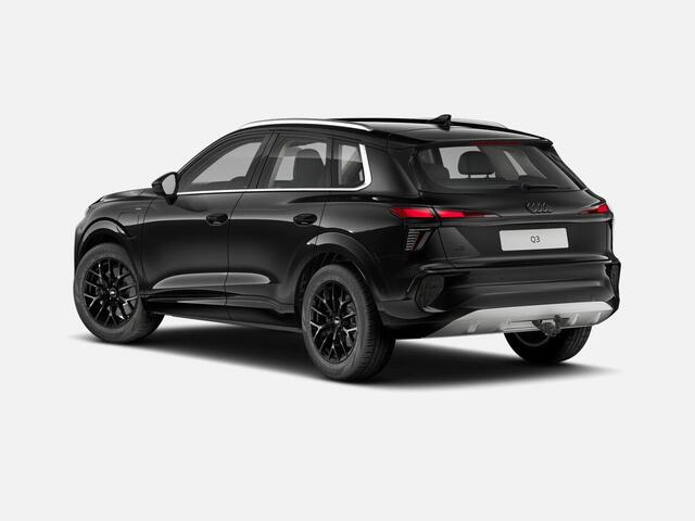 Audi Q3 1.5 200kW e-hybrid Advanced edition 272 PK · Trekhaak elek. wegklapbaar · Verwarmbaar stuurwiel · Exterieur in carrosseriekleur