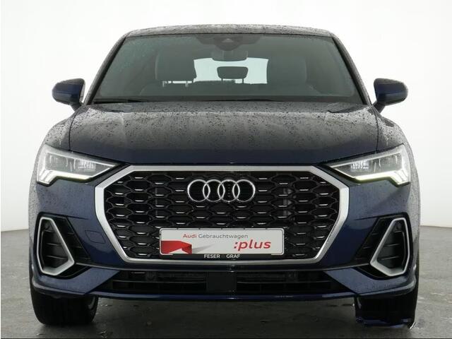 Audi Q3 Sportback 45 TFSI e ** LED, GRAU LEDER, VIRTUAL, APAPT. CRUISE, SPIEGEL-PACK, 20-inch LMV ** 1e EIG - Slechts 41.200km. ** ** INFORMEER OOK NAAR ONZE AANTREKKELIJKE FINANCIAL-LEASE TARIEVEN **