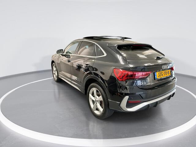 Audi Q3 Sportback 45 TFSIe 245pk S-tronic S Edition · Camera · Panoramadak · Keyless · Apple/Android Car Play · Trekhaak Wegklapbaar · 19'' Inch ·