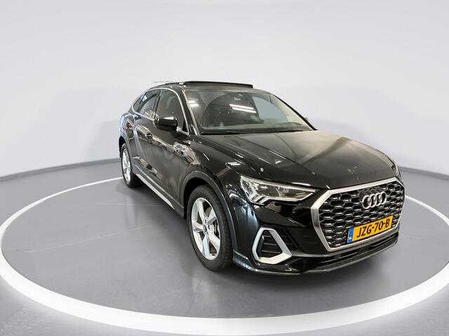 Audi Q3 Sportback 45 TFSIe 245pk S-tronic S Edition · Camera · Panoramadak · Keyless · Apple/Android Car Play · Trekhaak Wegklapbaar · 19'' Inch ·