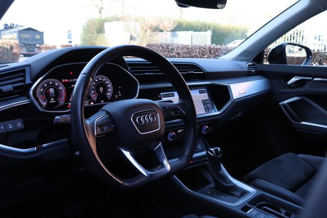 Audi Q3 Sportback 35 TFSI S-Line Optiek Black Pano/Leder/LED/ACC/Camera/Virtual Cockpit+/19"/Trekhaak wegkl.