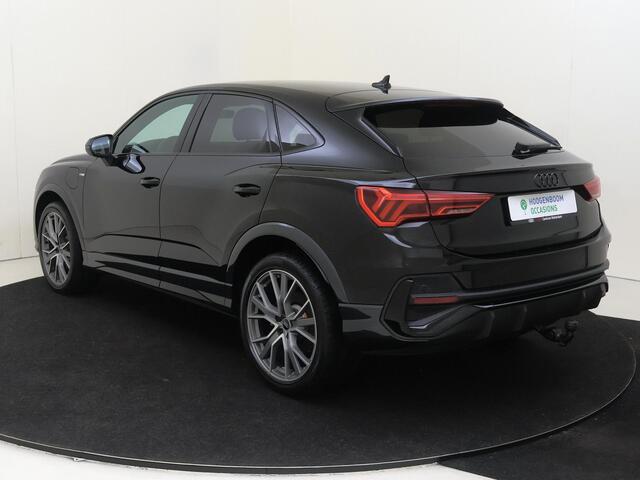 Audi Q3 Sportback 45 TFSI e S Edition | SoH 91% | Trekhaak | Optiek zwart Plus | Navigatie Plus | Lederen bekleding | Dodehoek detectie | Stoelverwarming | CarPlay |