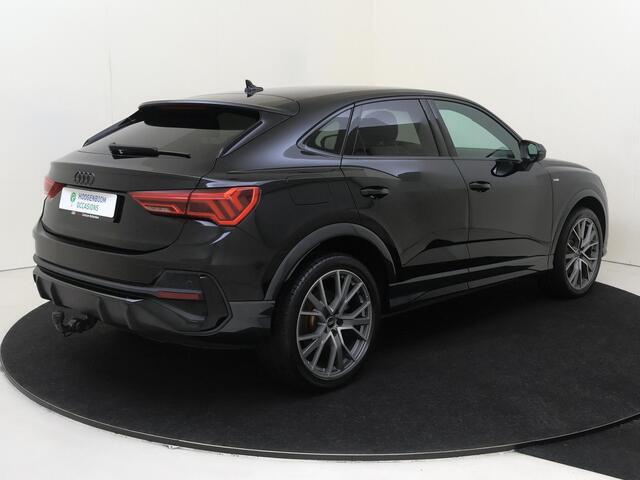 Audi Q3 Sportback 45 TFSI e S Edition | SoH 91% | Trekhaak | Optiek zwart Plus | Navigatie Plus | Lederen bekleding | Dodehoek detectie | Stoelverwarming | CarPlay |