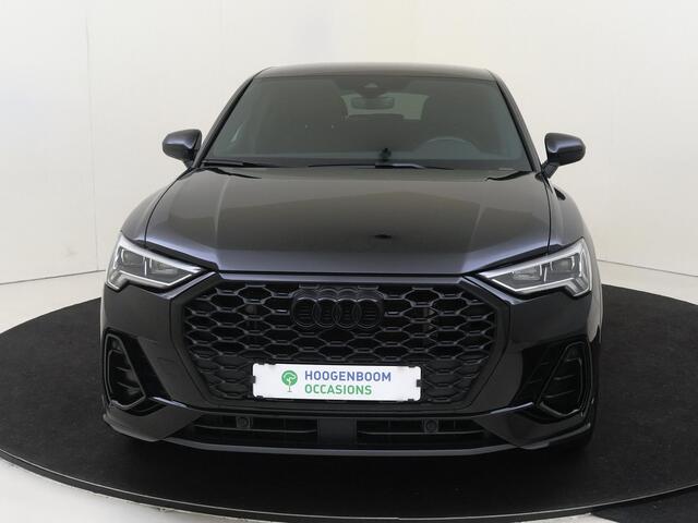 Audi Q3 Sportback 45 TFSI e S Edition | SoH 91% | Trekhaak | Optiek zwart Plus | Navigatie Plus | Lederen bekleding | Dodehoek detectie | Stoelverwarming | CarPlay |