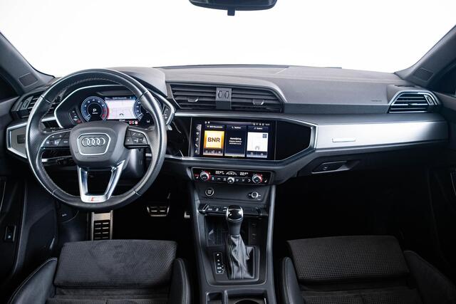 Audi Q3 45 TFSI e S edition Trekhaak - Sportstoelen - stoelverwarming - MMI navigatie plus - Parkeerhulp plus - Audi virtual cockpit plus - LED-lichtpakket - Achterbank plus - Grootlichtassistent - Getinte ruiten -