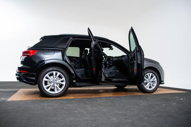 Audi Q3 45 TFSI e S edition Trekhaak - Sportstoelen - stoelverwarming - MMI navigatie plus - Parkeerhulp plus - Audi virtual cockpit plus - LED-lichtpakket - Achterbank plus - Grootlichtassistent - Getinte ruiten -
