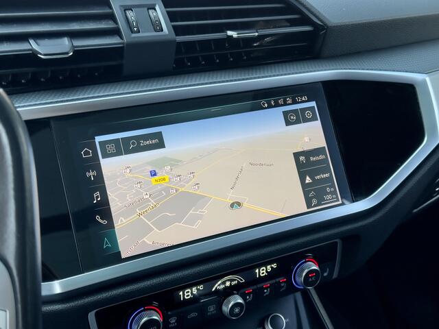 Audi Q3 35 TFSI AUT7 3X S-LINE. PANODAK LEDER NAVI CAMERA DIGI-DASH APPLE-CARPLAY LED LMV-20INCHE PDC