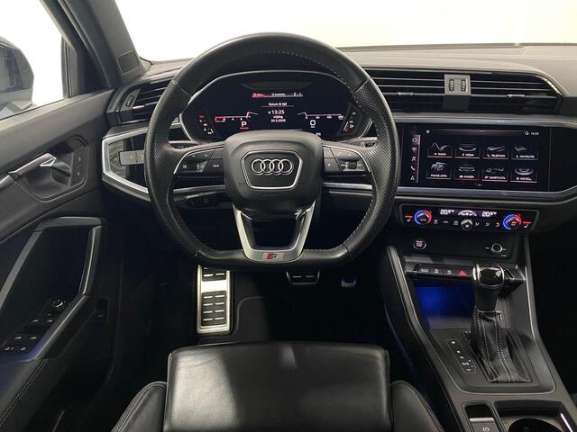 Audi Q3 35 TFSI edition one 2x S line Camera Applecarplay/Android 19inch Leer El stoelen Keylesspack Navigatie Cruise Lane Dodehoek