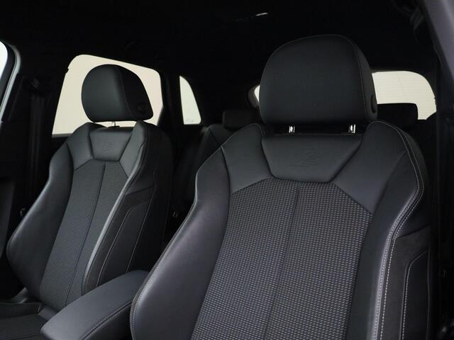Audi Q3 45 TFSIe 245pk S Line interieur · Leder/stof · Adaptive Cruise Control · 19"Lmv · Navigatie · Stoelverwarming ·