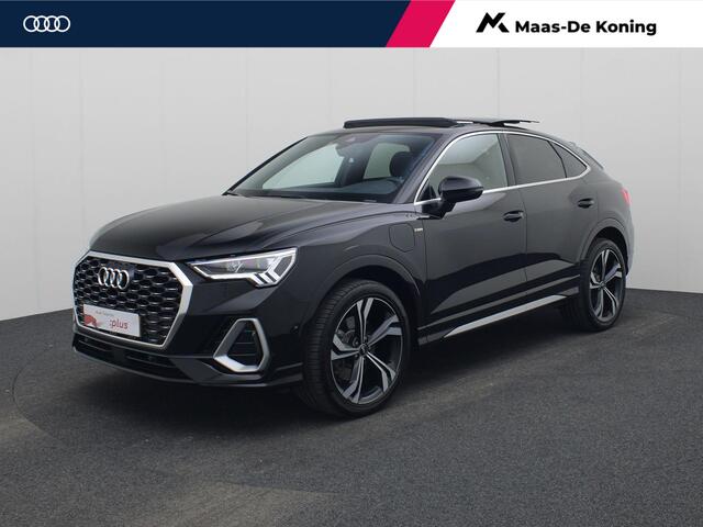 Audi Q3 Sportback 45 TFSIe 180kW/245PK S Line · Panoramadak · Trekhaak · Sonos soundsystem · Garantie t/m 04-04-2029 of 100000km.