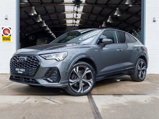 Audi Q3 Sportback 45 TFSI quattro edition one S-Line *Pano | ACC | Trekhaak | Matrix LED | Keyless | Blindspot | Camera | Apple Carplay | Stoelverwarming*