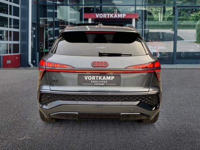 Audi Q3 1.5 TFSI E-HYBRID 272PK S-LINE CAMERA/PANO-DAK/ELEK-KLEP/ACC/STOELVERW