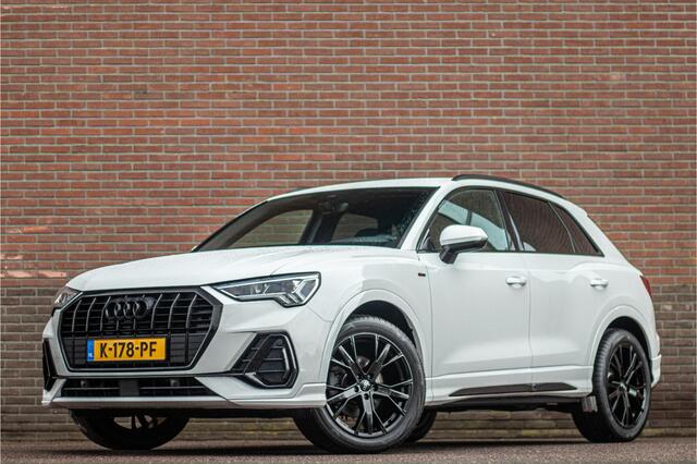 Audi Q3 35 TFSI S-Tronic S edition, 35.000km NAP, Adaptive cruise, Camera, Carplay, Sfeerverlichting, Keyless, PDC, S-Line.