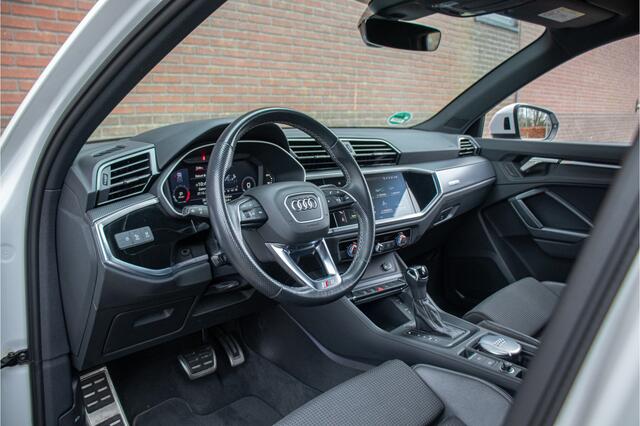 Audi Q3 35 TFSI S-Tronic S edition, 35.000km NAP, Adaptive cruise, Camera, Carplay, Sfeerverlichting, Keyless, PDC, S-Line.