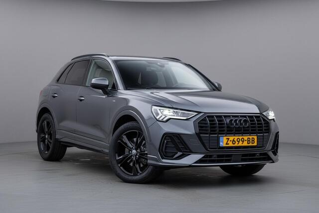 Audi Q3 40 TFSI 2.0L 190pk quattro S-line I Virtual-cockpit I Carplay I Daytonagrau I Volledig-onderhouden