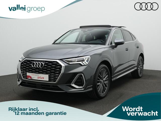 Audi Q3 Sportback 35 TFSI 150 pk S-tronic S-Line | Panoramadak | Trekhaak | Leder/alcantara | Achteruitrijcamera | Stoelverwarming | Adaptive Cruise