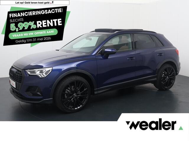 Audi Q3 35 TFSI Advanced edition | 150 PK | Adaptieve cruise control | Matrix LED | Panorama dak | Sfeerverlichting | Elektrisch verstelbare stoelen | Volleder |