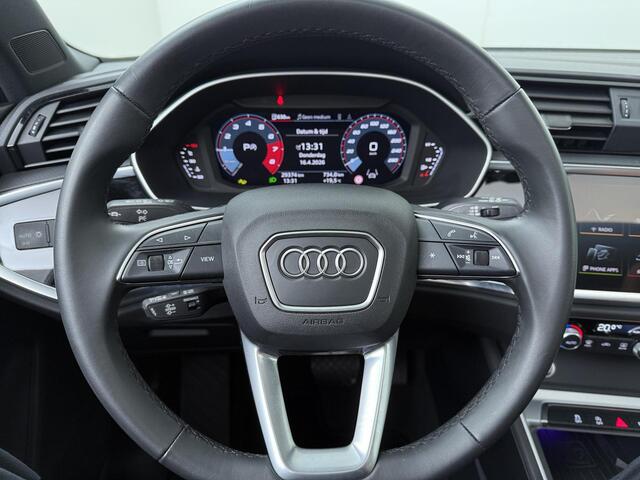 Audi Q3 35 TFSI Advanced edition | 150 PK | Adaptieve cruise control | Matrix LED | Panorama dak | Sfeerverlichting | Elektrisch verstelbare stoelen | Volleder |