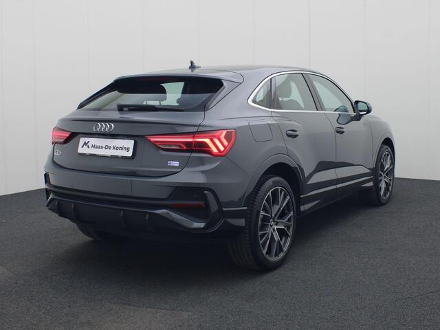 Audi Q3 Sportback 45TFSIe 245pk S-Tronic Advanced Edition · SOH 95,5% · Camera · Side Assist · Apple/Android Car Play · Stoelverwarming · ACC · Parkeerassistent · Garantie t/m 11-02-2028 of 100.000km