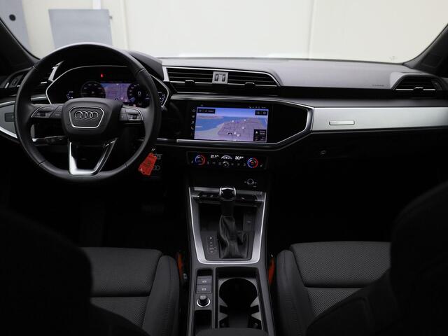 Audi Q3 Sportback 45TFSIe 245pk S-Tronic Advanced Edition · SOH 95,5% · Camera · Side Assist · Apple/Android Car Play · Stoelverwarming · ACC · Parkeerassistent · Garantie t/m 11-02-2028 of 100.000km