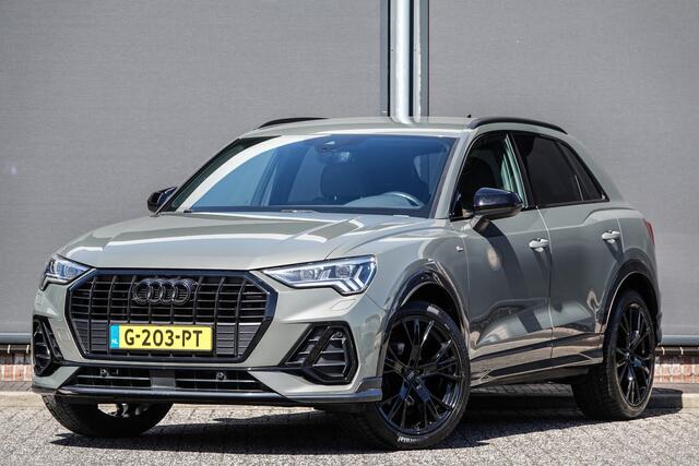 Audi Q3 35Tfsi 150Pk Aut. | Edition one | S-Line | Achteruitrijcamera | Trekhaak | Black optiek | 20'' | Chronos Grijs