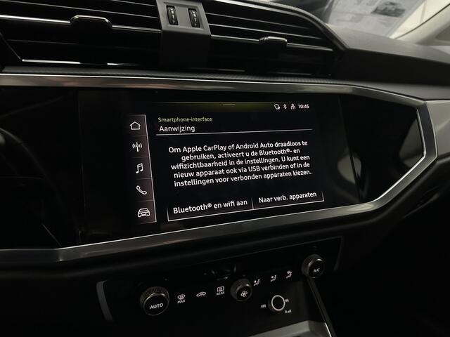 Audi Q3 45 TFSI e 245PK Hybrid | 96% SOH | Cruise Contol | Getint Glas | Dodehoek | Carplay | Navi | Chronos Grau | Side Assist | 30dkm! | 2022 | Rijklaarprijs incl. 12 mnd. Bovag Garantie.