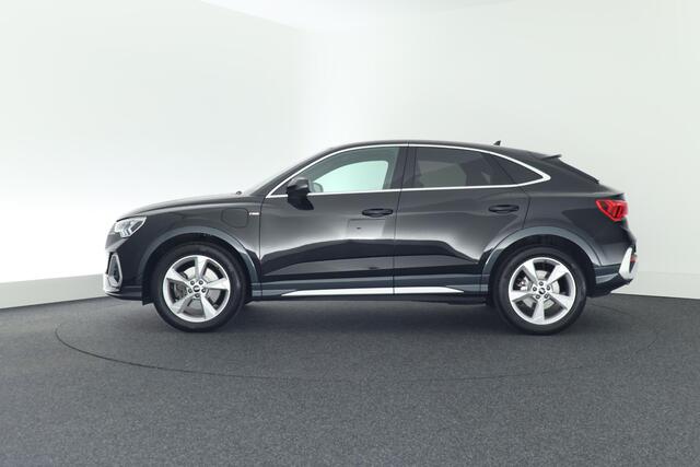 Audi Q3 Sportback 45 TFSI e 245pk S Edition Leder Trekhaak Camera Led Stoelverwarming 2x S-Line