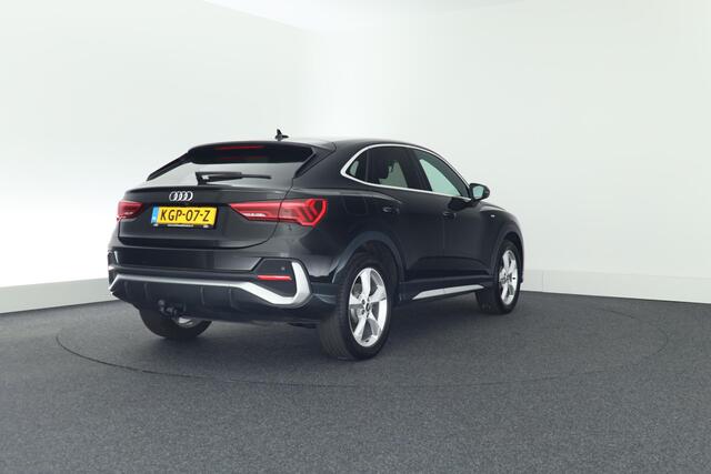 Audi Q3 Sportback 45 TFSI e 245pk S Edition Leder Trekhaak Camera Led Stoelverwarming 2x S-Line