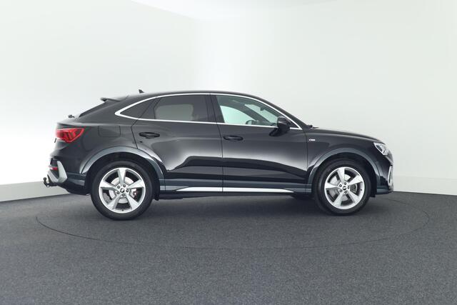 Audi Q3 Sportback 45 TFSI e 245pk S Edition Leder Trekhaak Camera Led Stoelverwarming 2x S-Line