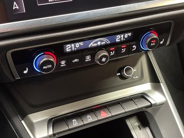 Audi Q3 35 TFSI Sport 150Pk (VIRTUAL COCKPIT, APPLE CARPLAY, GROOT NAVI, STOELVERWARMING, SPORTSTOELEN, GETINT GLAS, ADAPTIVE CRUISE, 19'' LM VELGEN, NIEUWSTAAT)