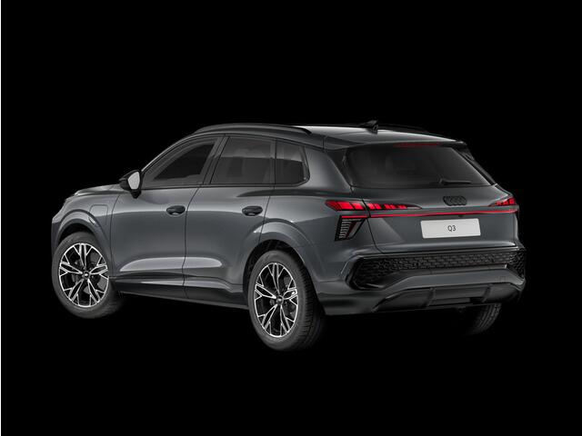 Audi Q3 S edition e-hybrid 272 pk | Panorama-glasdak | Optiekpakket zwart-glanzend | Sportstoelen zwart leder | Techniekpakket plus |