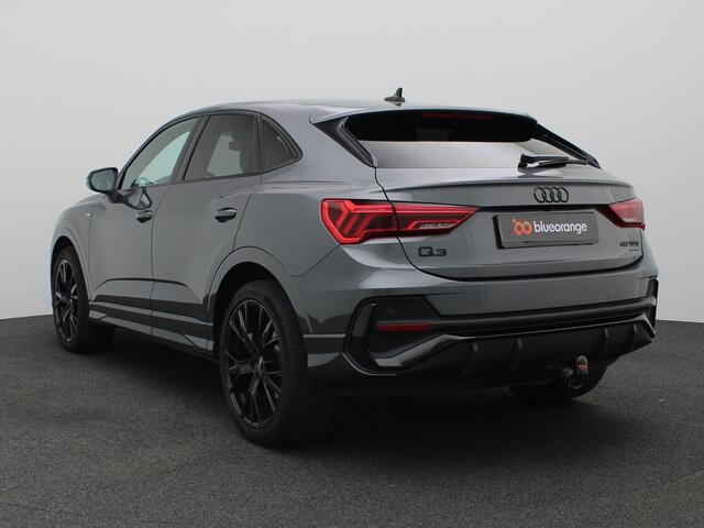 Audi Q3 Sportback 40 TFSI quattro S Edition 190PK DSG S-Line, Trekhaak, Side Assist, Keyless, Adaptieve Cruise Control, 20" LM Velgen, Achteruitrijcamera