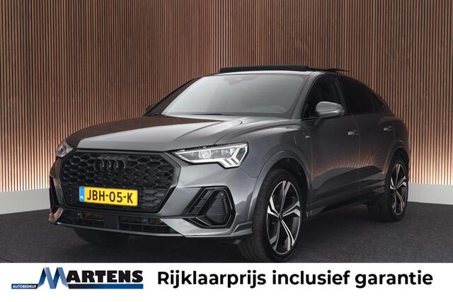 Audi Q3 Sportback 45 TFSI e 245pk S Edition Trekhaak 360Camera Elek.stoelen Stoelverwarming Keyless Panoramadak Virtual Cockpit Navigiatie 2x S-Line